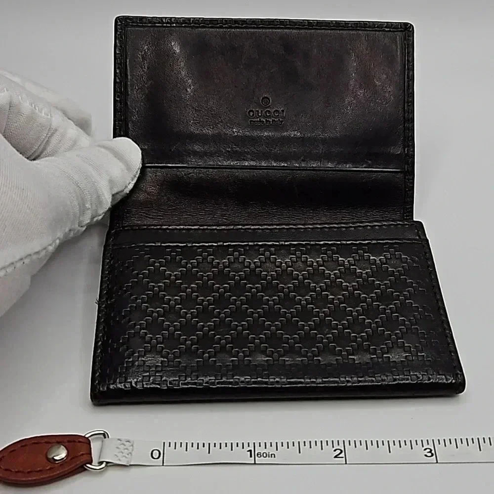 Gucci Bifold Leather Card Holder - Picture 3 of 5